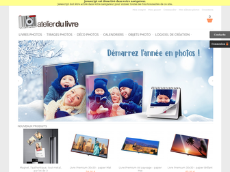 atelierdulivre.fr website preview