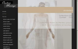 couturemariage.com website preview