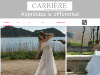 carriere-mariage.com website preview