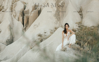 elisa-ness.fr website preview