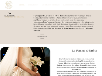 lafemmesentete.fr website preview