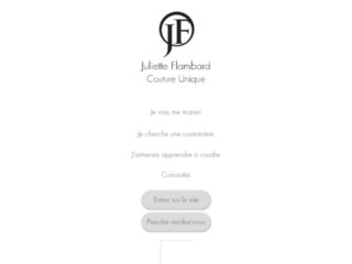 julietteflambard.com website preview