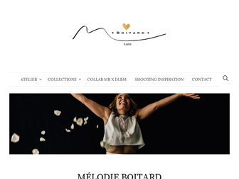 melodieboitard.com website preview