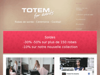 boutique-totem.be website preview
