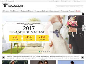 madouce.fr website preview