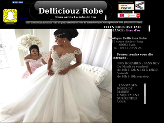 delliciouz.robe.free.fr website preview