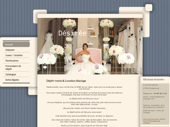 desiree-mariage.com website preview