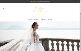 dalys-weddingdress.com website preview