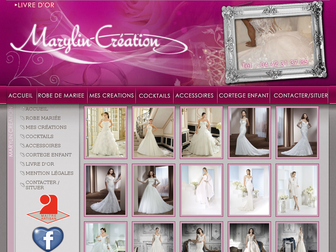 marylin-creation.fr website preview