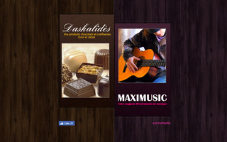 maximusic.be website preview