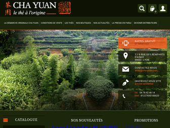 cha-yuan.com website preview