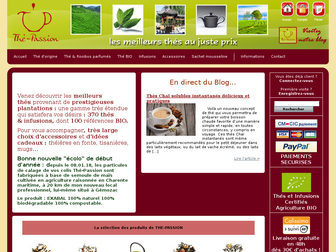 the-passion.fr website preview