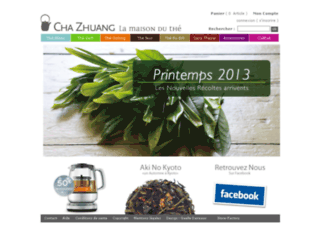 chazhuanglamaisonduthe.com website preview