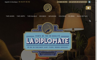 ladiplomate.fr website preview