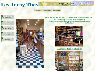 lesternythes.fr website preview