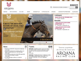 arqana.com website preview