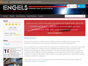 shopfr.engels.eu website preview