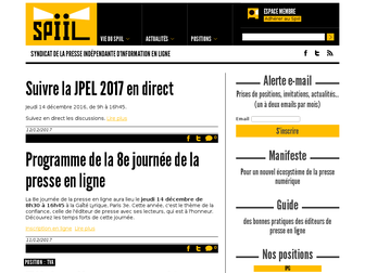 spiil.org website preview