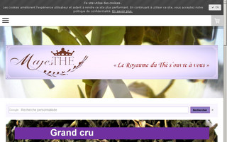 chezmajesthe.fr website preview