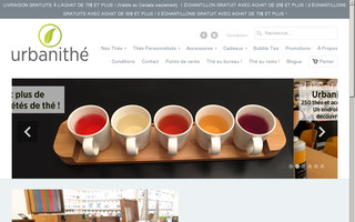 urbanithe.com website preview