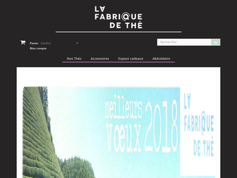 lafabriquedethe.com website preview