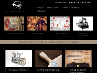 tomaga.fr website preview