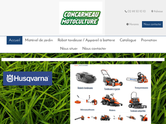 concarneau-motoculture.fr website preview