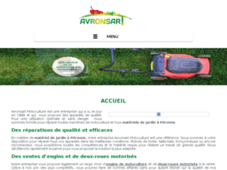 avronsart-motoculture-peronne.fr website preview