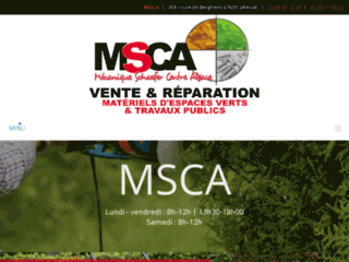 msca.fr website preview