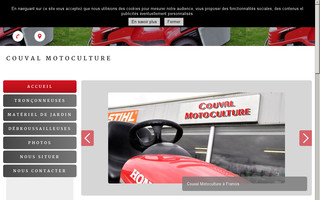 couval-motoculture.fr website preview
