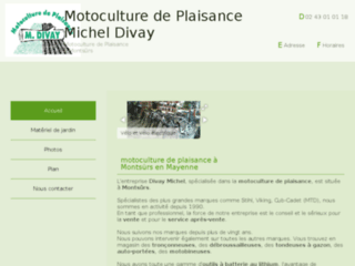 motoculture-divay.fr website preview