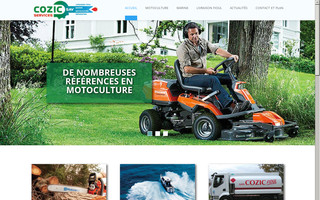 cozic-motoculture.fr website preview