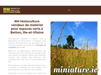 rennesmotoculture.fr website preview