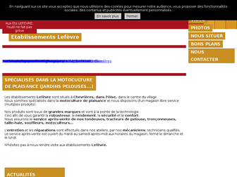 lefevre-motoculture.com website preview