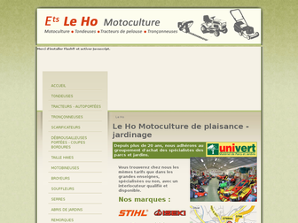 le-ho-motoculture.com website preview