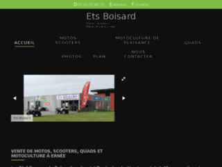 boisard-motoculture.fr website preview