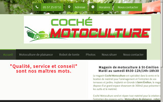 coche-motoculture.fr website preview