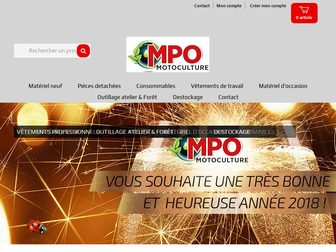 mpo-motoculture.fr website preview