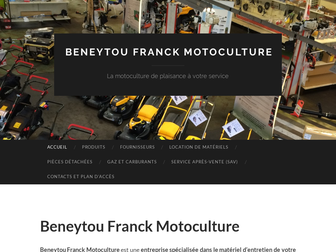 beneytoumotoculture.wordpress.com website preview