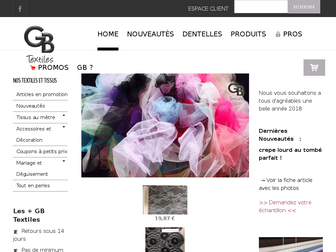 gbtextiles.com website preview