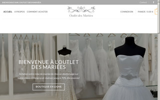 outletdesmariees.com website preview