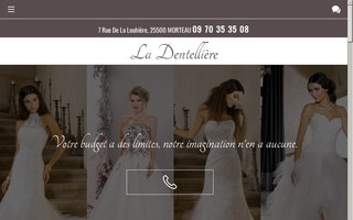 ladentellieremorteau.fr website preview