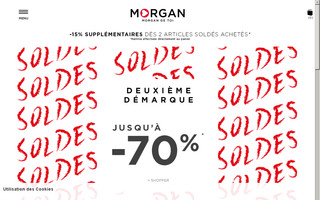 morgandetoi.fr website preview