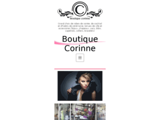 boutique-corinne.com website preview