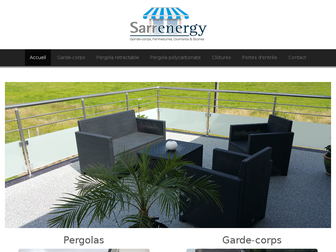 sarrenergy.fr website preview