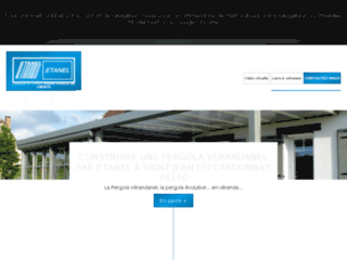 verandas.etanel.fr website preview