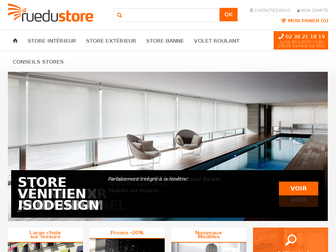 ruedustore.fr website preview