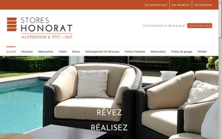 stores-honorat.com website preview