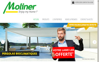 moliner-sa.fr website preview