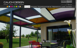 pergola.cauchidesign.fr website preview